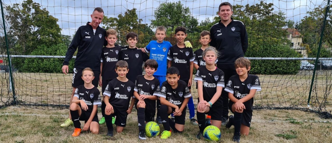 U11 eq1 : Entrée victorieuse dans la saison