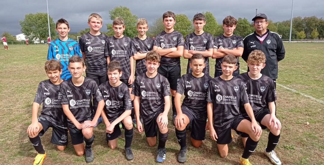 Victoire des U15 contre Lévézou