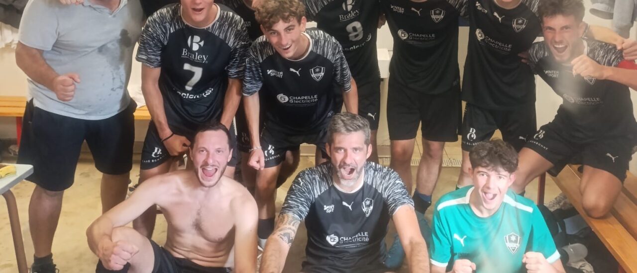 L’équipe 4 des séniors gagne