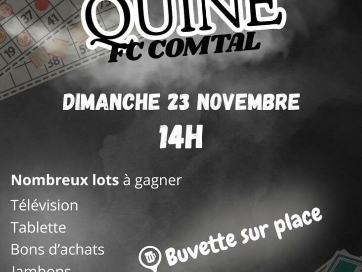 QUINE DU FC COMTAL
