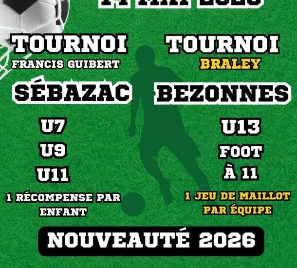TOURNOI FC COMTAL 2026