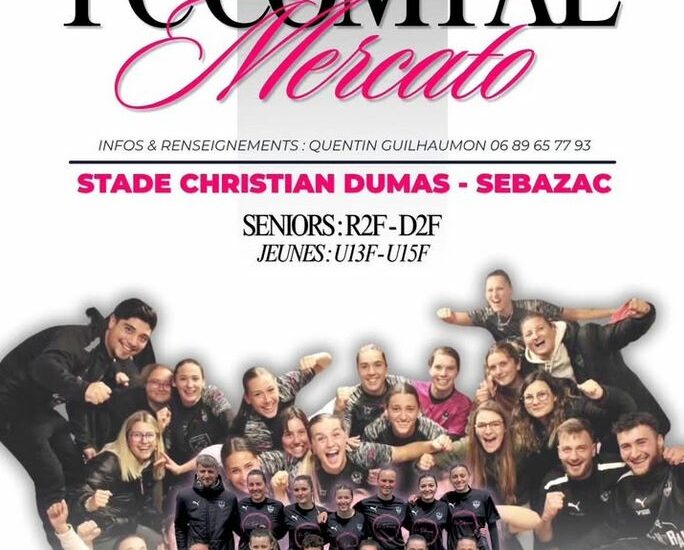 RECRUTEMENT FÉMININES SENIORS, U15F et U18F